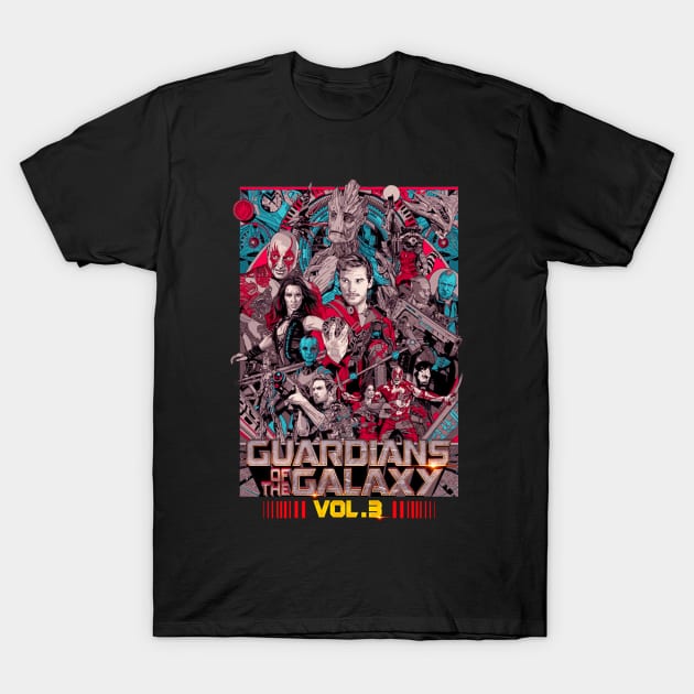 GOTG Vol 3 T-Shirt by SecretGem